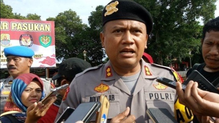 Brigadier General Adi Vivid Agustiadi Bachtiar, the Director of the Directorate of Cyber Crime of Bareskrim Polri,