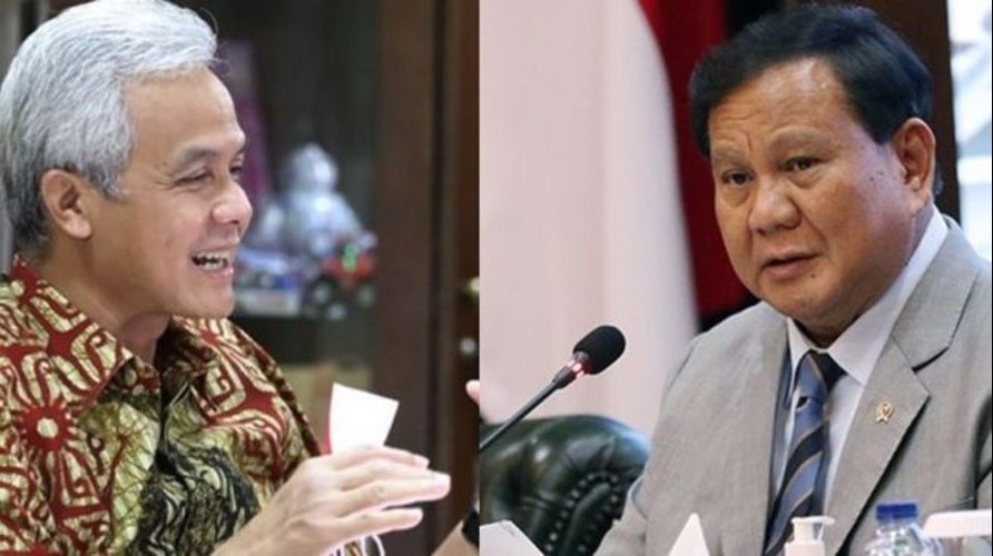 Ganjar Pranowo, Prabowo Subianto
