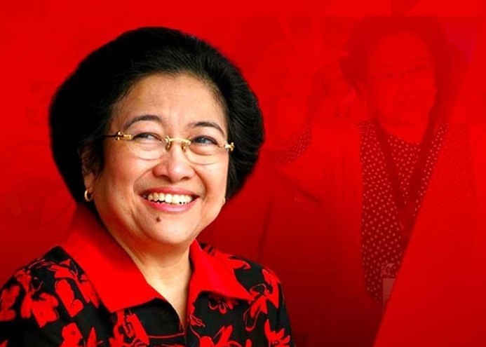 Megawati Sukarnoputri, the Chairwoman of the Indonesian Democratic Party of Struggle (PDI-P)