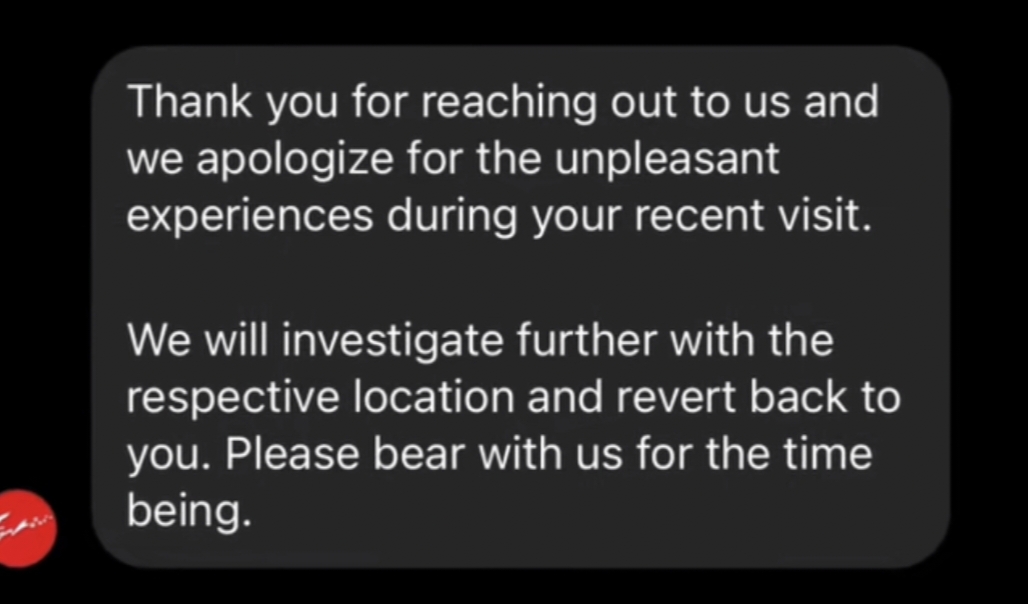 TGV's response (photo: TikTok/@eclent)