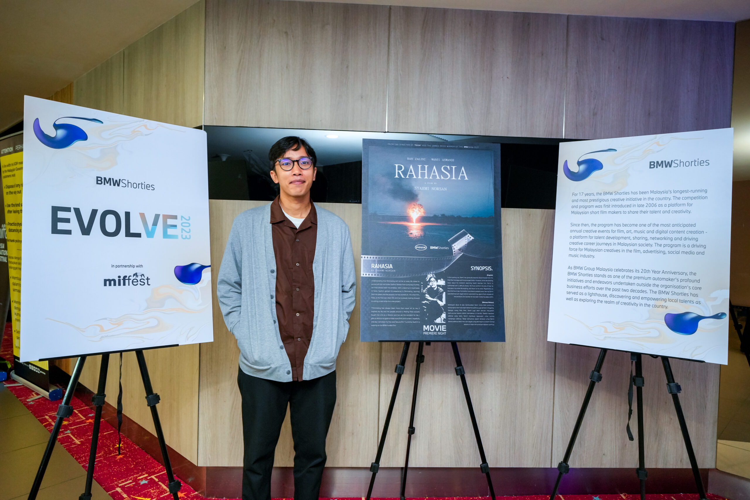 Syahmi, who won the grand prize of BMW Shorties 2022