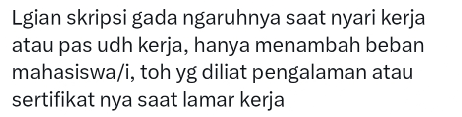 comment