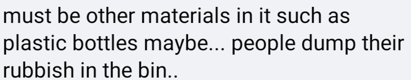 Netizen comment on Facebook.
