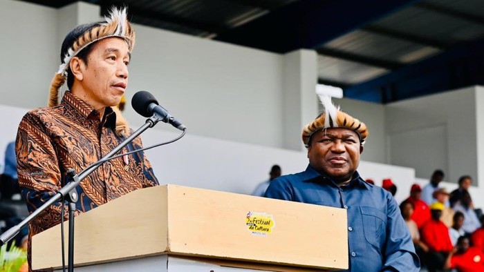 Jokowi Attends Opening of Mozambique National Cultural Festival (Photo: the documentary of the Presidential Secretariat Press Bureau)