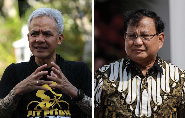 Ganjar Pranowo - Prabowo Subianto