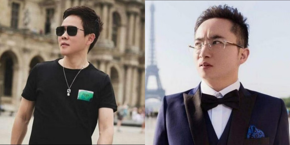 (LEFT) Su Haijin and (RIGHT) Su Baolin
