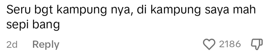 netizen comment on TikTok.