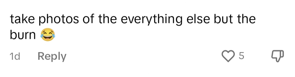 Netizens comment on TikTok.