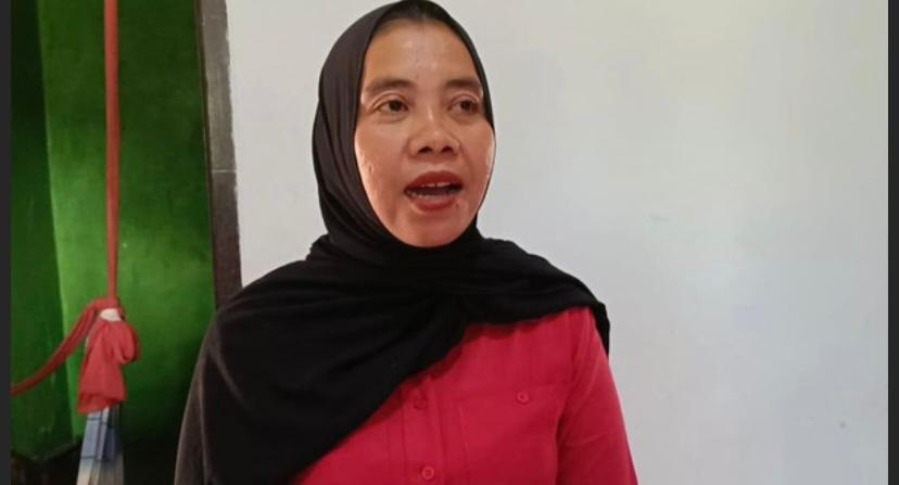 Siti Mauliah, the woman whose baby was swapped. (Pic source: detiknews)