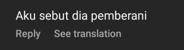 netizen comment on Instagram