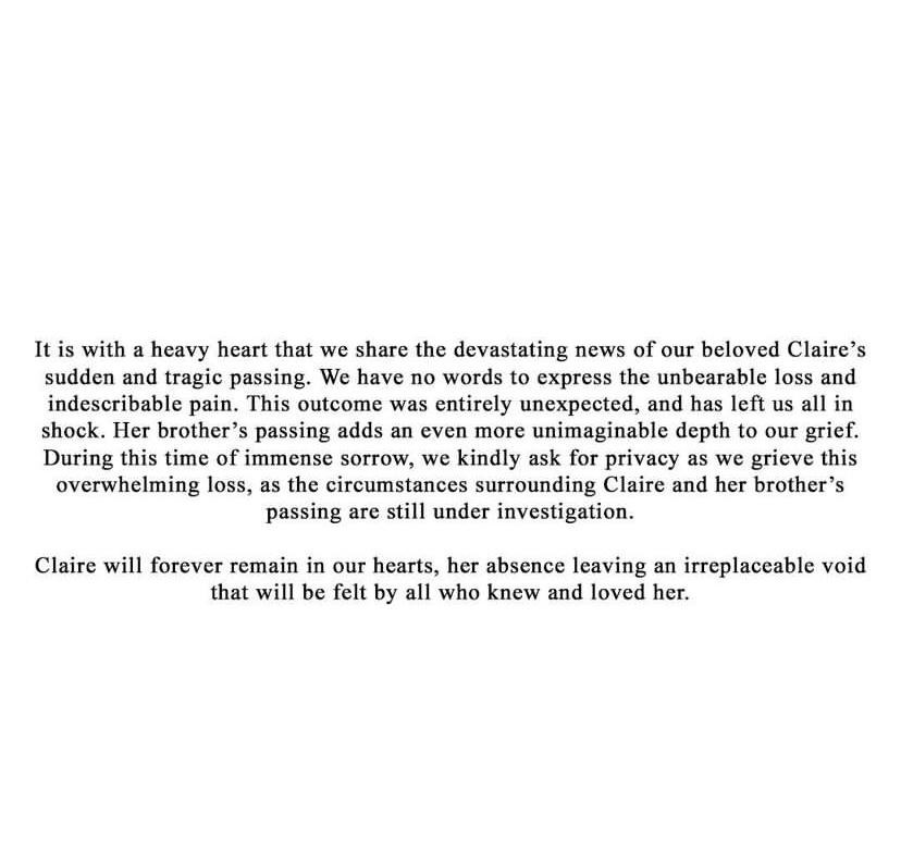 A statement about Lil Tay's death was posted on Instagram, but it has been deleted since then.