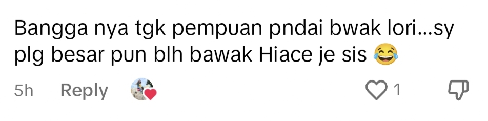 Netizen comment on TikTok.