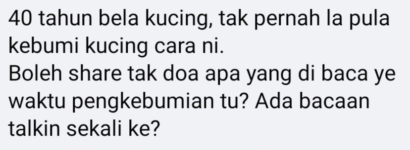 comment