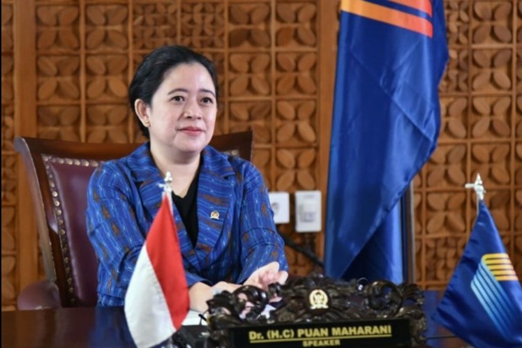 Puan Maharani, the Chairperson of the Indonesian House of Representatives (DPR RI)