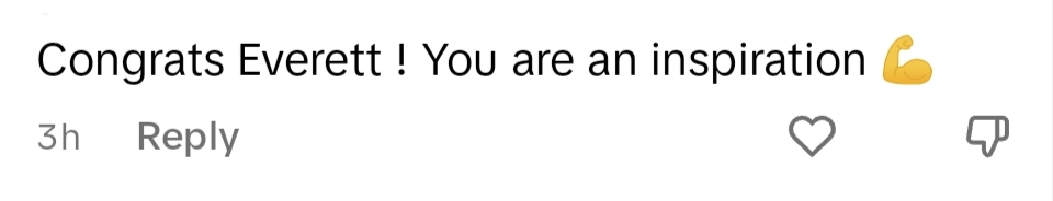 netizen comment on TikTok.