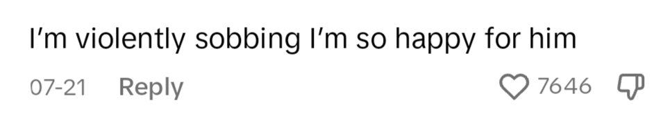 netizen comment on TikTok.
