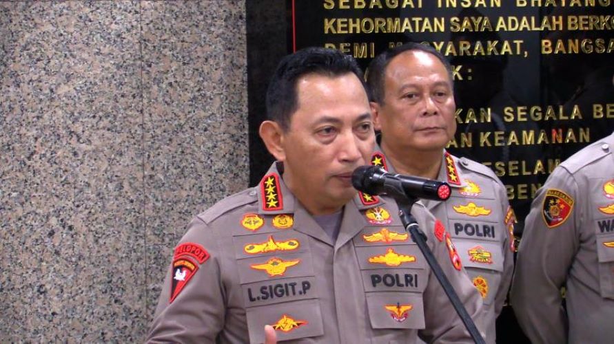 General Listyo Sigit Prabowo, the Indonesia's Chief of Police (Kapolri). (Photo: Republika)