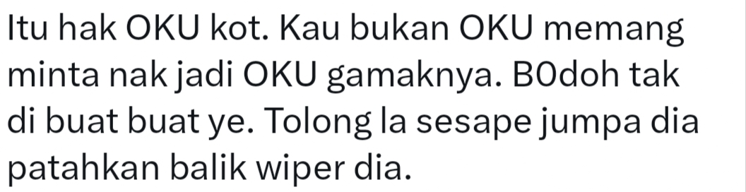 comment