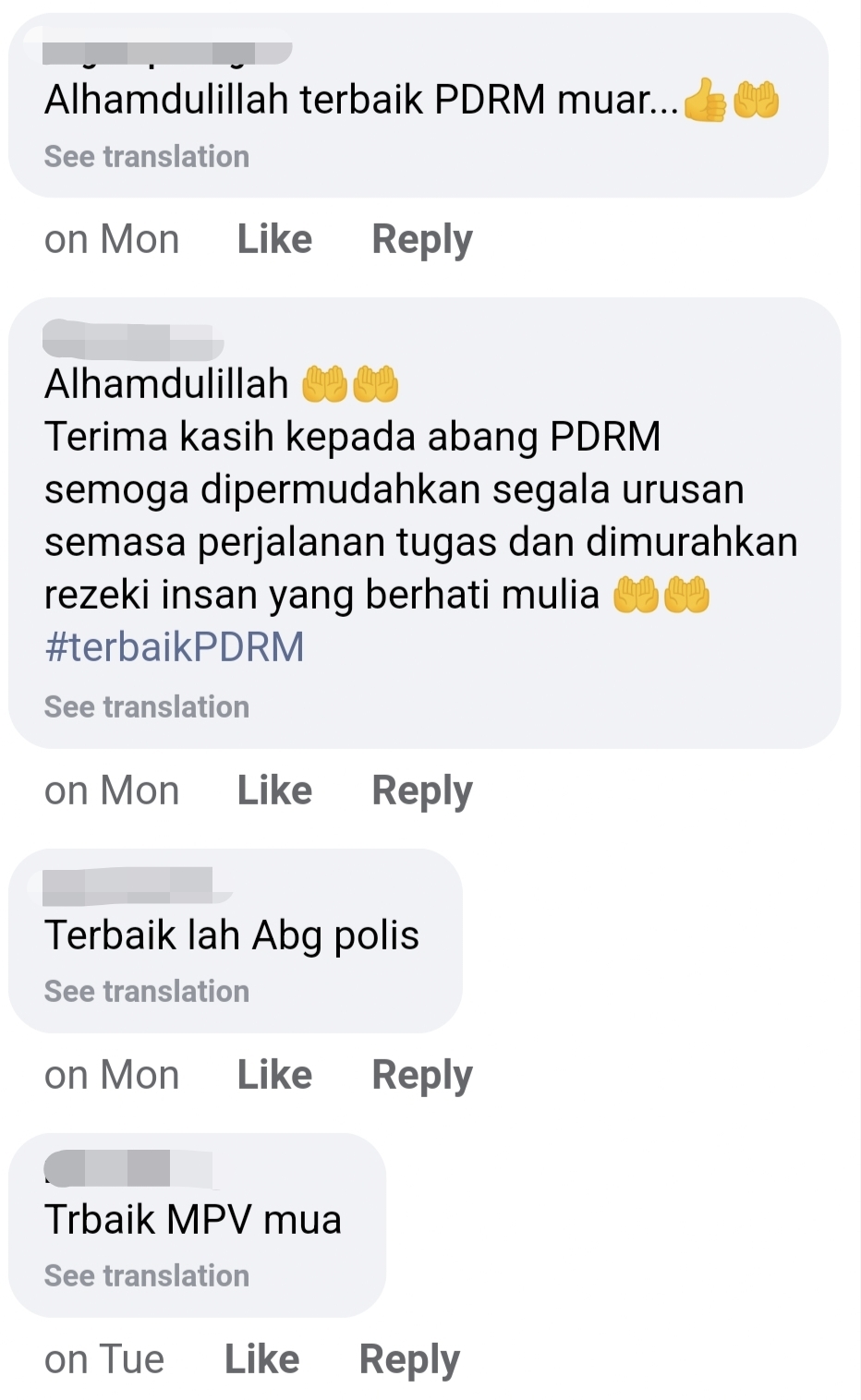 comment