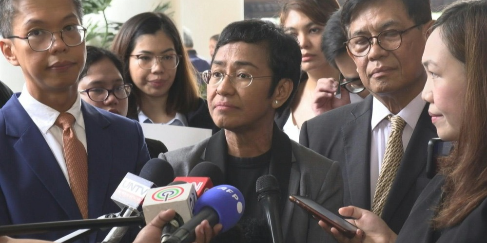 Ressa says Philippine press freedom improving, but still 'work to do'