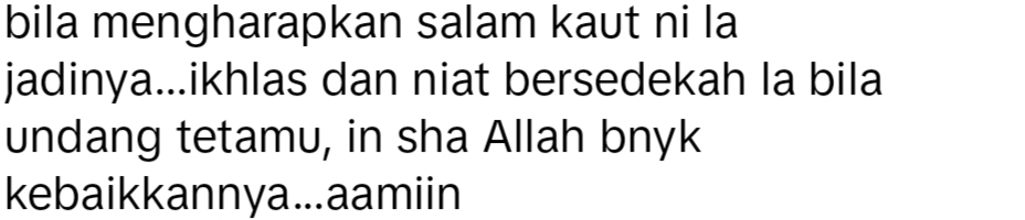 comment