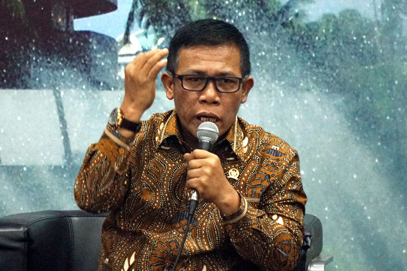 Masinton Pasaribu, politician of Indonesia Democratic Party o Struggle (PDIP)