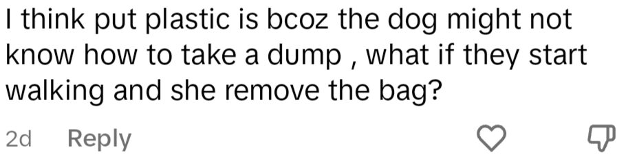 comment