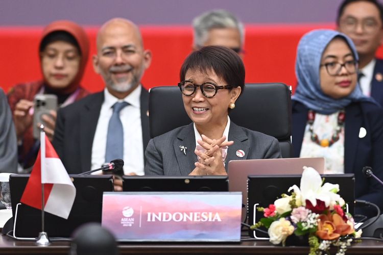 Retno Marsudi, the Foreign Minister of Indonesia.