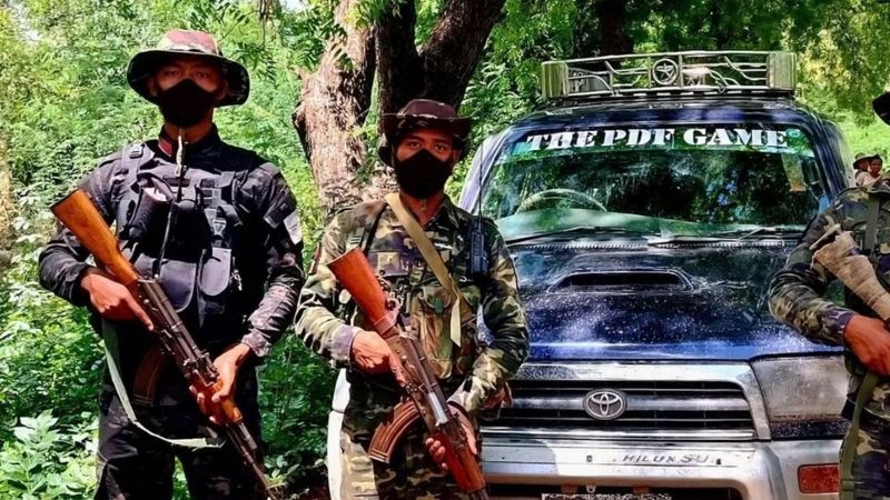 Funds from the game are collected for the anti-military resistance. (Photo: BBC Indonesia)