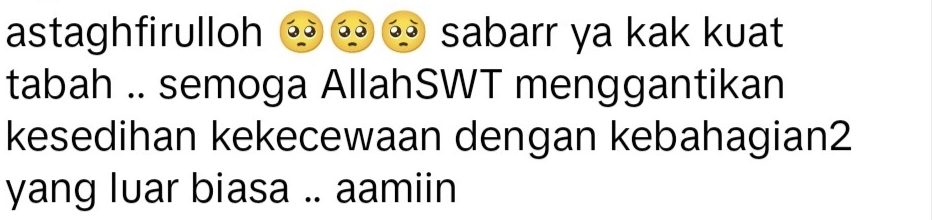 comment
