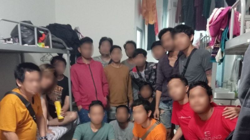 Several Indonesian citizens who were suspected victims of human trafficking in Myanmar appealed for help from Indonesian authorities. After going viral, they were evacuated from Myanmar. (Photo: BBC News Indonesia)