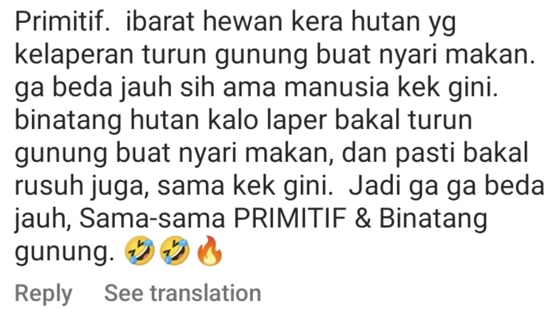 comment
