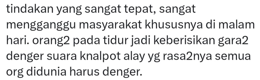 comment
