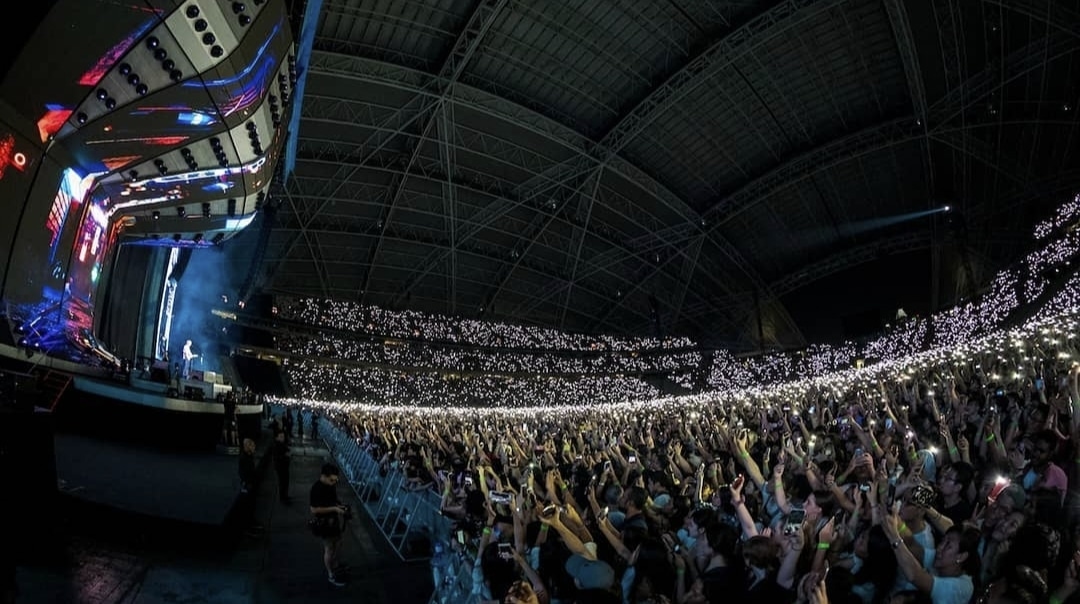 Ed Sheeran 2019 concert in Singapore (Photo: Instagram/Aloysius Lim/Lushington Ent)
