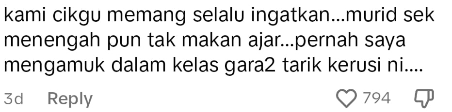 comment