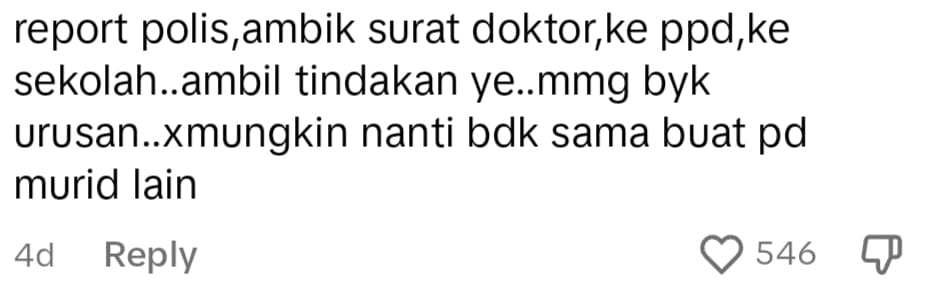 comment