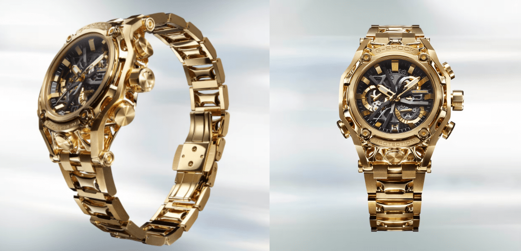 CASIO unveils G-D001: A groundbreaking 18K gold timepiece with AI innovation