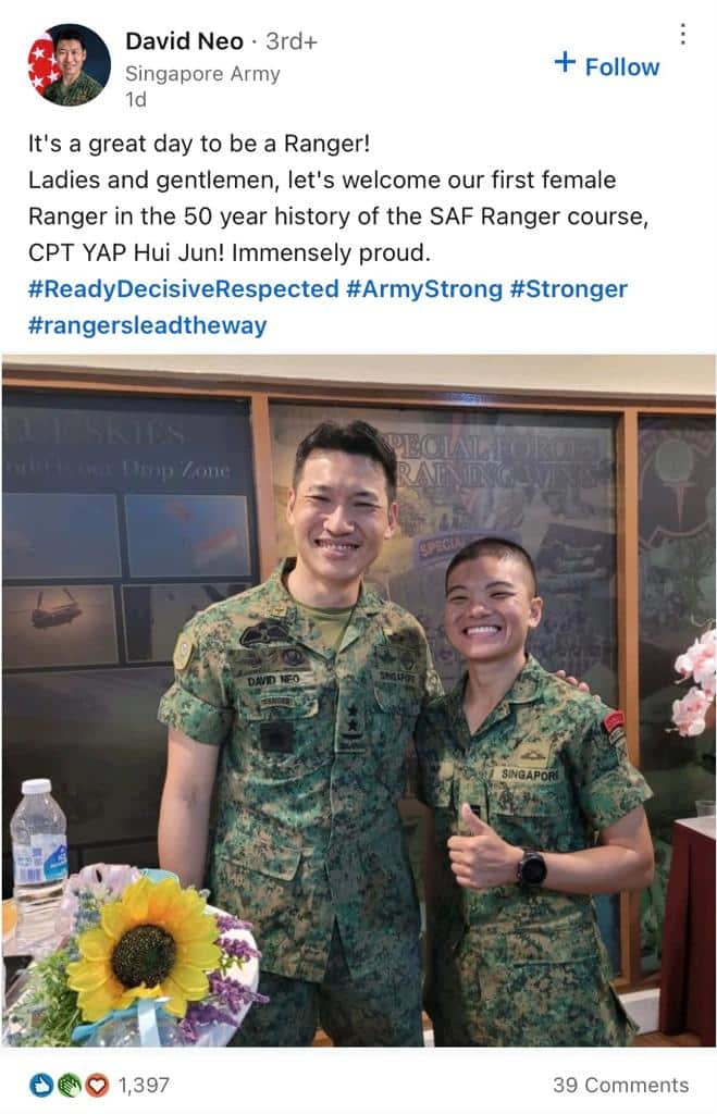 (Photo: David Neo/ LinkedIn)
