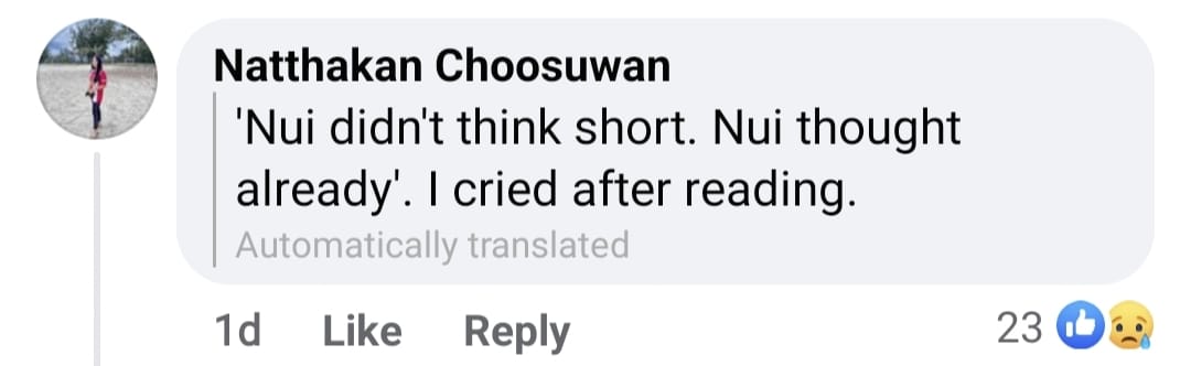 comment
