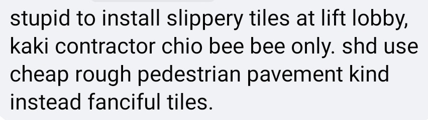 comment