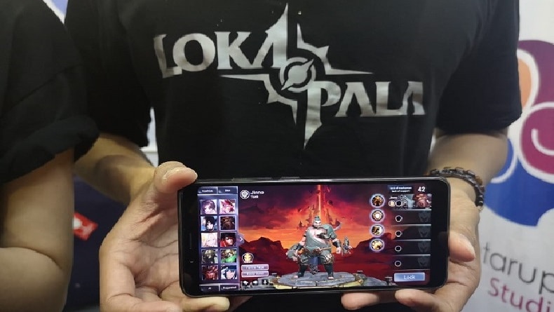 Lokapala, a locally made Indonesian game. (Photo: MNC Media)