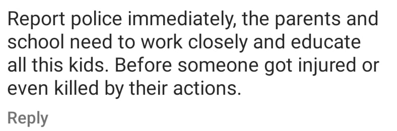 comment