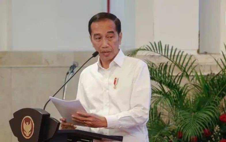 'President Joko Widodo warns the National Police (Polri) and the Indonesian National Armed Forces (TNI) to take swift action against forest and land fires. (Photo: Liputan6.com)