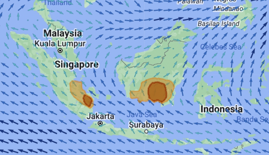 Satellite images from ASMC on 30 September 2023