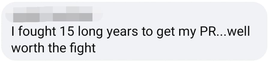 comment