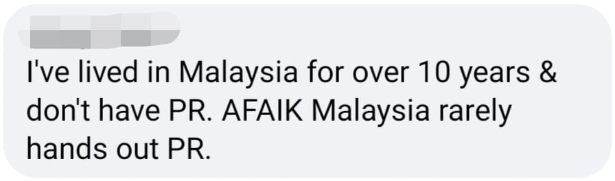 comment