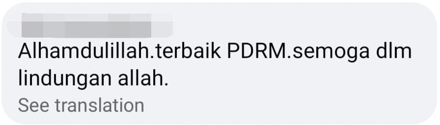comment