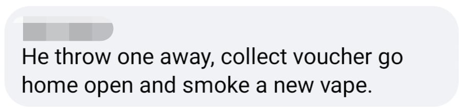 comment