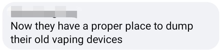 comment
