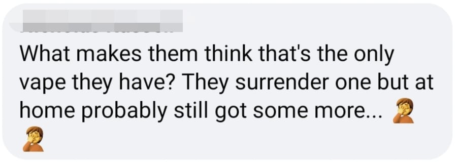 comment